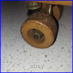 Vtg 1950s-1960s Ward's Hawthorne Skateboard Wheels Complete Clay Wheels HTF GUC