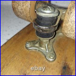 Vtg 1950s-1960s Ward's Hawthorne Skateboard Wheels Complete Clay Wheels HTF GUC Vtg 1950s-1960s Ward's Hawthorne Skateboard Wheels Complete Clay Wheels HTF GUC