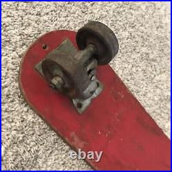 Vtg 1960's #10 Roller Derby Wooden Skateboard Metal Wheels Skateboarding history Vtg 1960's #10 Roller Derby Wooden Skateboard Metal Wheels Skateboarding history
