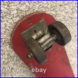 Vtg 1960's #10 Roller Derby Wooden Skateboard Metal Wheels Skateboarding history Vtg 1960's #10 Roller Derby Wooden Skateboard Metal Wheels Skateboarding history