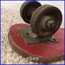 Vtg 1960's #10 Roller Derby Wooden Skateboard Metal Wheels Skateboarding history Vtg 1960's #10 Roller Derby Wooden Skateboard Metal Wheels Skateboarding history