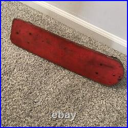 Vtg 1960's #10 Roller Derby Wooden Skateboard Metal Wheels Skateboarding history Vtg 1960's #10 Roller Derby Wooden Skateboard Metal Wheels Skateboarding history