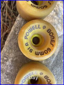 Vtg 1970-80s BONES POWELL(peralta)skate wheels-91a(Hawk, Rat, T natas G&S Alva) Vtg 1970-80s BONES POWELL(peralta)skate wheels-91a(Hawk, Rat, T natas G&S Alva)