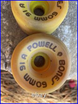 Vtg 1970-80s BONES POWELL(peralta)skate wheels-91a(Hawk, Rat, T natas G&S Alva) Vtg 1970-80s BONES POWELL(peralta)skate wheels-91a(Hawk, Rat, T natas G&S Alva)