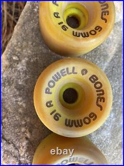 Vtg 1970-80s BONES POWELL(peralta)skate wheels-91a(Hawk, Rat, T natas G&S Alva) Vtg 1970-80s BONES POWELL(peralta)skate wheels-91a(Hawk, Rat, T natas G&S Alva)