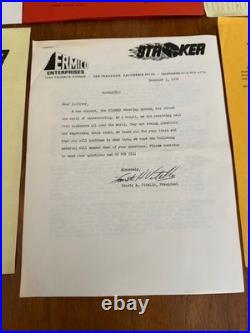 Vtg 1970s Skateboard Dealer Advertisements RARE Ermico Stroker Hobie Skatebrake