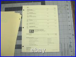 Vtg 1970s skateboard Sims catalog price sheet Folmer Lamar Ayres