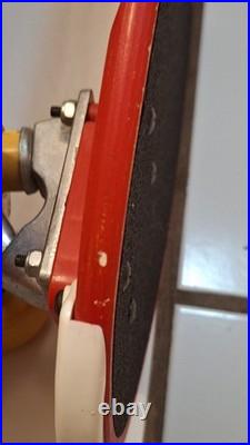 Vtg 1987 Coca Cola Variflex Max Headroom Catch The Wave Skateboard Ex Cond