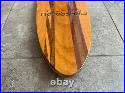 Vtg 70'S MAHERAJAH Skateboard RARE NEVER MOUNTED Old School Beautiful Laminated
