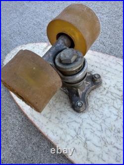 Vtg 70s Sport Fun Hawaiian Sunset Skateboard Sidewalk Surfboard Dogtown Era Sk8