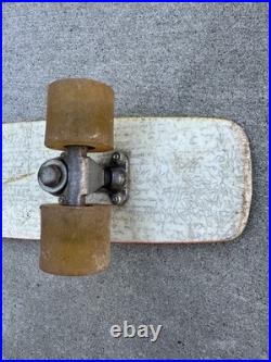 Vtg 70s Sport Fun Hawaiian Sunset Skateboard Sidewalk Surfboard Dogtown Era Sk8