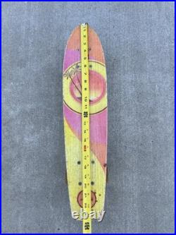 Vtg 70s Sport Fun Hawaiian Sunset Skateboard Sidewalk Surfboard Dogtown Era Sk8