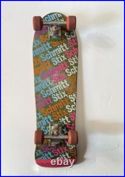 Vtg 80s Schmitt Stix Twig Complete Skateboard OG Independent Stage 2 Trucks RARE