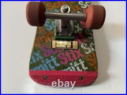 Vtg 80s Schmitt Stix Twig Complete Skateboard OG Independent Stage 2 Trucks RARE