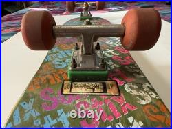 Vtg 80s Schmitt Stix Twig Complete Skateboard OG Independent Stage 2 Trucks RARE