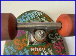 Vtg 80s Schmitt Stix Twig Complete Skateboard OG Independent Stage 2 Trucks RARE