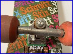 Vtg 80s Schmitt Stix Twig Complete Skateboard OG Independent Stage 2 Trucks RARE