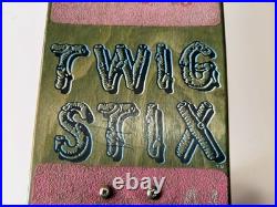 Vtg 80s Schmitt Stix Twig Complete Skateboard OG Independent Stage 2 Trucks RARE