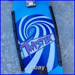 Vtg 80s Variflex Skateboard Twister Old School Skate W Trucks & Wheels 90s