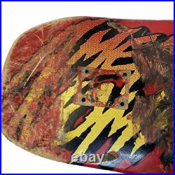 Vtg American Nomad Skateboard Stiletto Knife Art Wall Hanger Distress