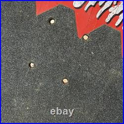 Vtg American Nomad Skateboard Stiletto Knife Art Wall Hanger Distress