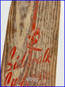 Vtg Nash Malibu Sidewalk Surfboard skateboard RED wood clay wheels NICE Vtg Nash Malibu Sidewalk Surfboard skateboard RED wood clay wheels NICE