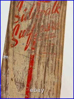 Vtg Nash Malibu Sidewalk Surfboard skateboard RED wood clay wheels NICE Vtg Nash Malibu Sidewalk Surfboard skateboard RED wood clay wheels NICE