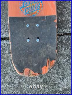 Vtg Santa Cruz Skateboard Jim Phillips Cosmic Wave w T-Bones & Indep Trucks RARE