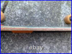 Vtg Santa Cruz Skateboard Jim Phillips Cosmic Wave w T-Bones & Indep Trucks RARE