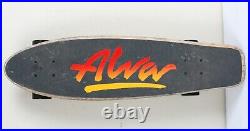 Vtg Tony Alva Skateboard 29.5 w Independent Trucks & OJ III Wheels Reissue