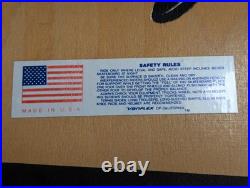 Vtg Variflex GT Skateboard Mob Man Complete USA Made 80s 90s Amazing Condition
