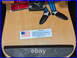 Vtg Variflex GT Skateboard Mob Man Complete USA Made 80s 90s Amazing Condition