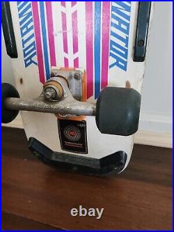 Vtg Variflex Skateboard Eliminator 80s With Variflex Trucks Street Rage Wheels