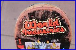 WORLD INDUSTRIES Flameboy King Vintage Complete Skateboard Deck Trucks Wheels