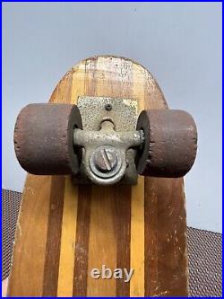 Wood Skateboard 1960s SIDEWALK SURF BOARD Wood NOS NEW Condition California