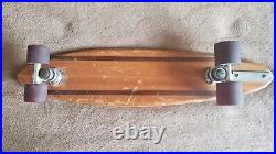 Wooden 1970s Vintage Skateboard Deck 25