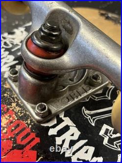 World Industries Skateboard Complete Skull Face Vintage Used World Industries Skateboard Complete Skull Face Vintage Used