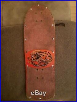 Wow! 80's Vintage Powell Peralta Tommy Guerrero Pig Skateboard Deck