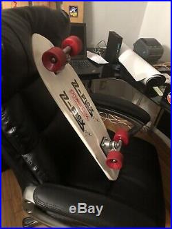 Z Flex Vintage Jimmy Plumer 2003 Re-make Skateboard Only White You Will Ever See