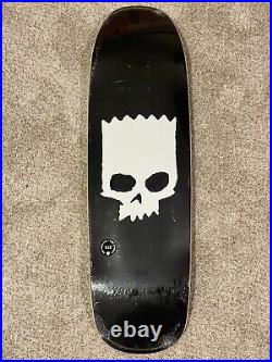 Zero Bart Simpson Skull Limited Deck New in Shrink Jamie Thomas Toy Machine