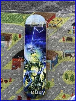 Zero Iron Maiden Live After Death Blue 8.0 Skateboard Deck