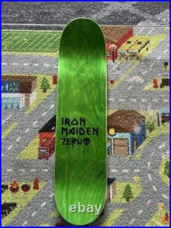 Zero Iron Maiden Live After Death Blue 8.0 Skateboard Deck