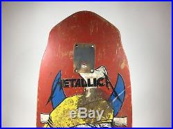 Zorlac Metallica Pushead 1987 Pirate Skateboard Deck RARE VINTAGE ORIGINAL