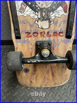 Zorlac Metallica Pushead Vintage Deck With Trucks / Wheels